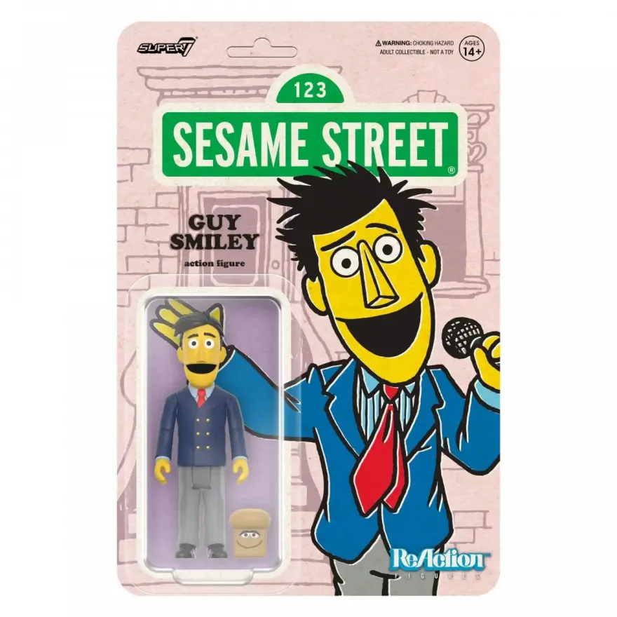 Sesamstraße ReAction Actionfigur Wave 02 - Guy Smiley