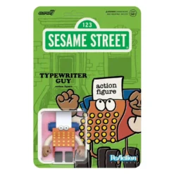 Sesamstraße ReAction Actionfigur Wave 6 Typewriter Guy
