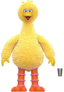 Sesamstraße ReAction Actionfigur Big Bird (Flocked)