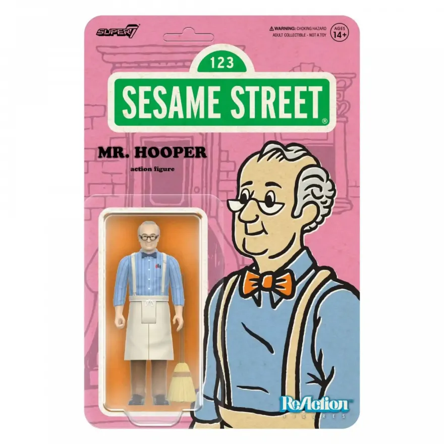 Sesamstraße ReAction Actionfigur Wave 03 - Mr. Hooper