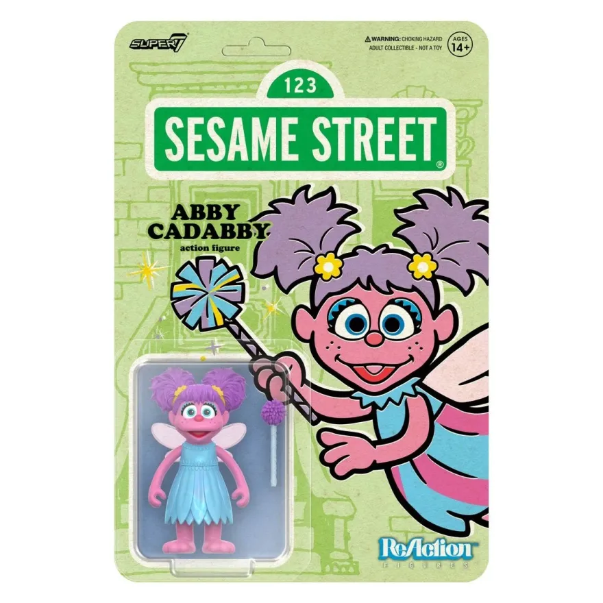 Sesamstraße ReAction Figures Wave 5 Abby Cadabby