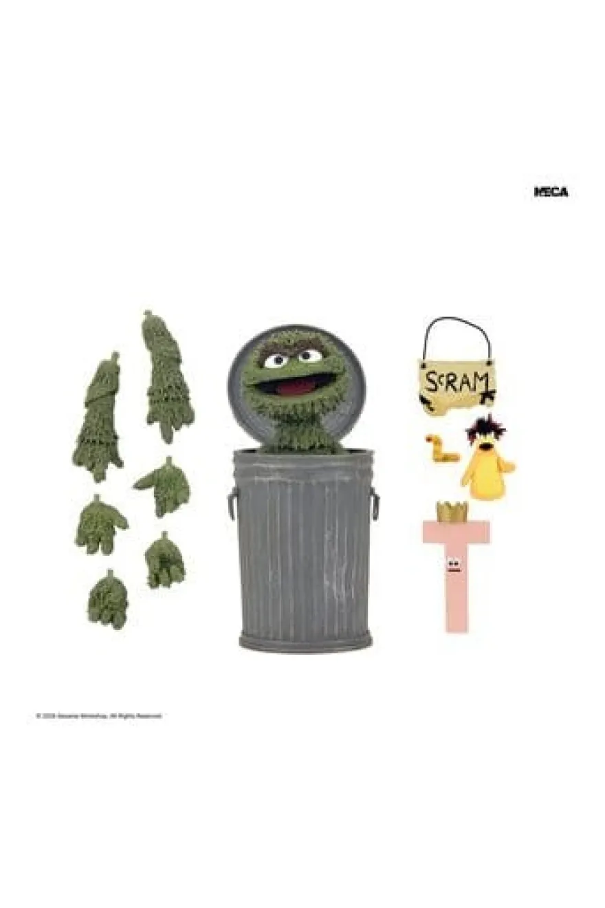 Sesamstraße Ultimate Actionfigur Oscar 18 cm