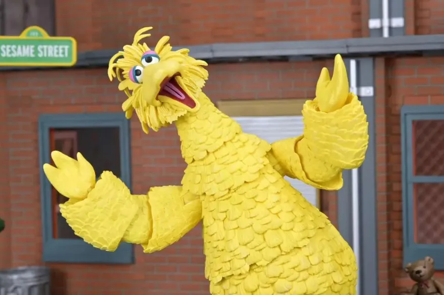 Sesamstraße Ultimate Actionfigur Big Bird