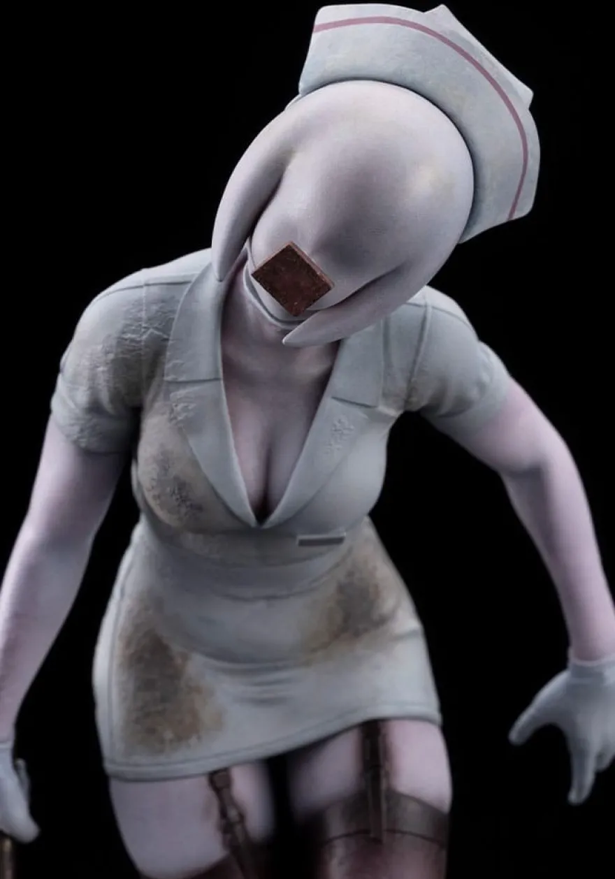 Silent Hill 2 Oshi Works Statue Bubble Head Nurse 22 cm