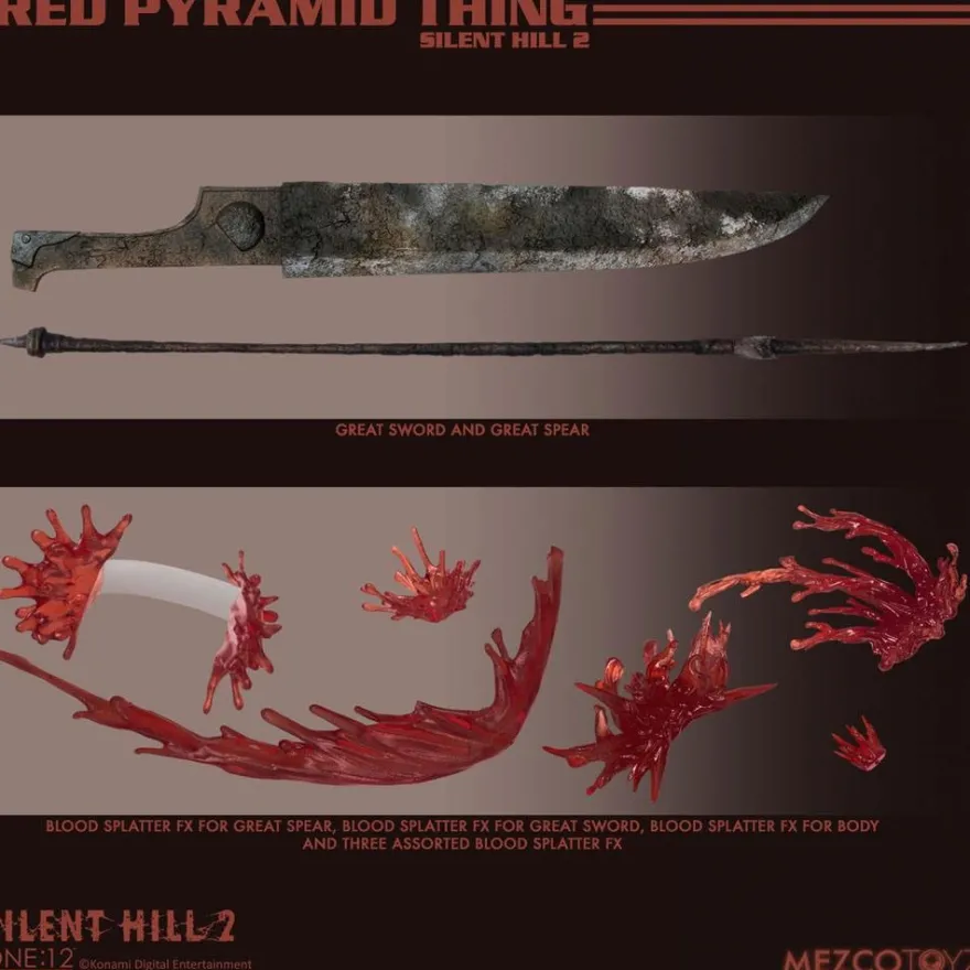 Silent Hill 2 ´The One:12 Collective´ Actionfigur 1/12 Red Pyramid Thing