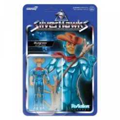 SilverHawks ReAction Figures Wave 1 Bluegrass (Toy Version)