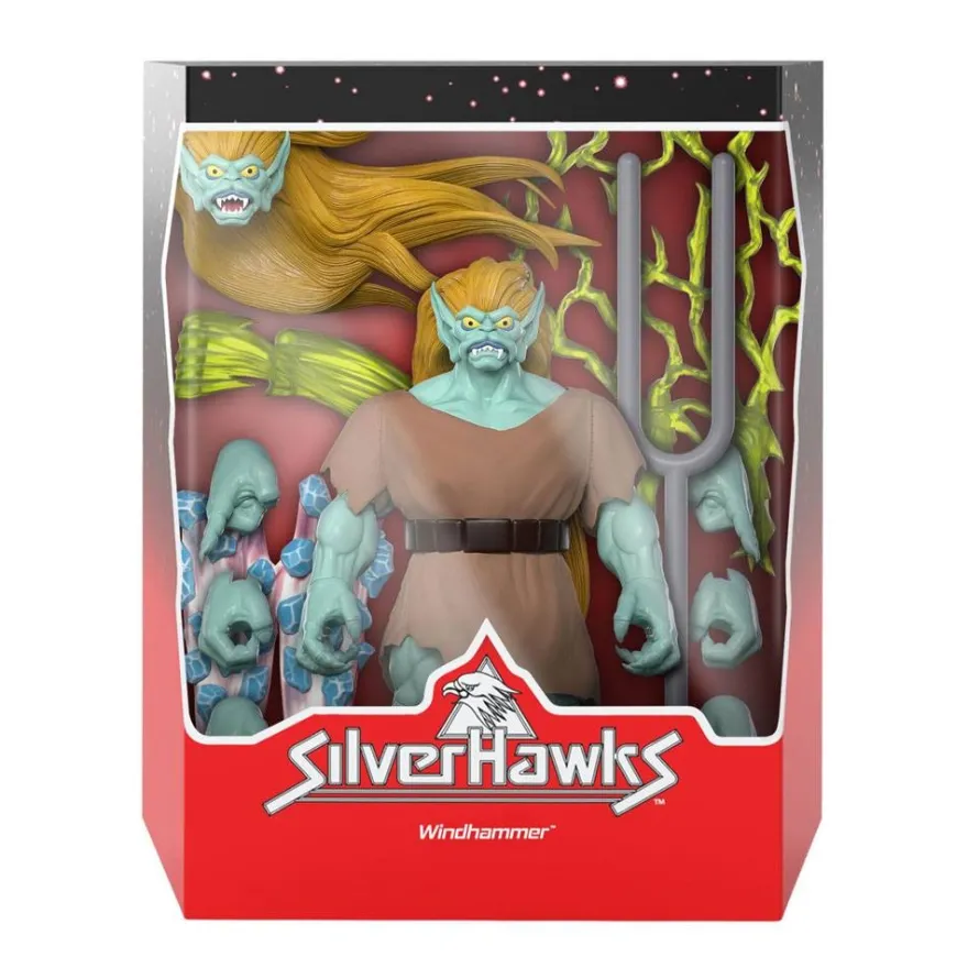 Silverhawks Ultimates Actionfigur Windhammer