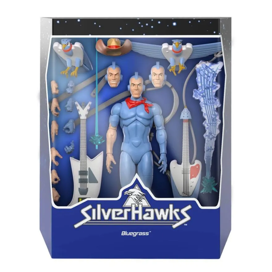 Silverhawks Ultimates Actionfigur Bluegrass