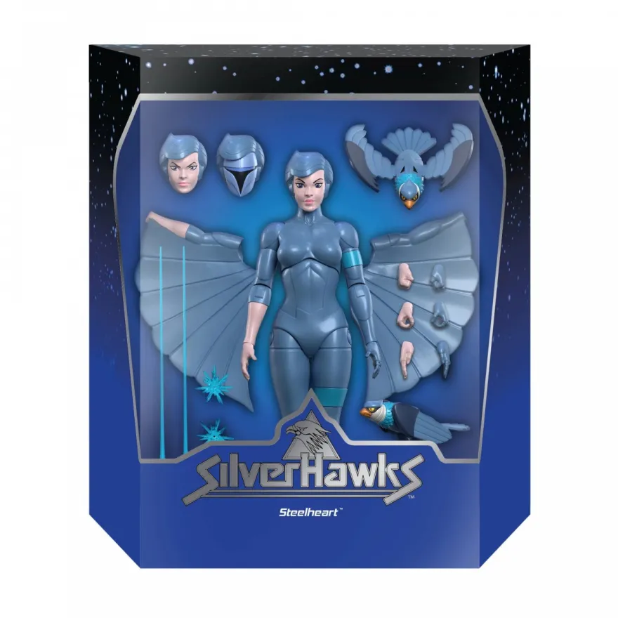 Silverhawks Ultimates Actionfigur Steelheart