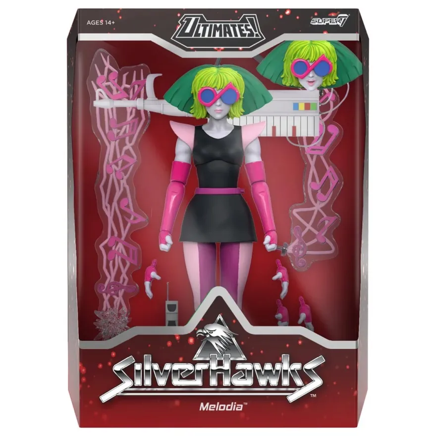 SilverHawks ULTIMATES! Wave 7 Melodia (Toon)