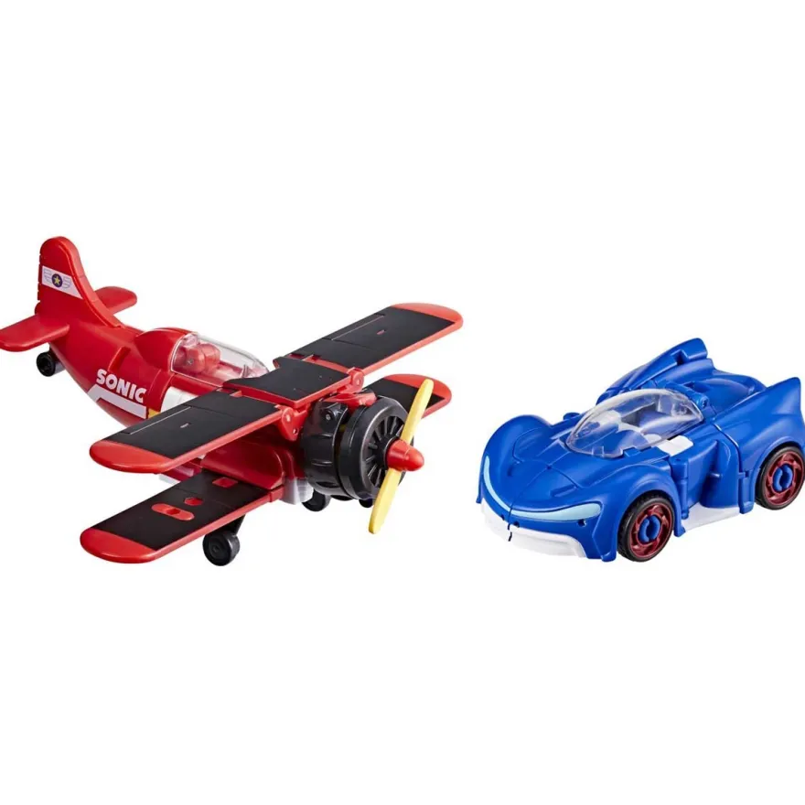 Sonic The Hedgehog X Transformers Collaborative Wingtail & Blue Booster 12,5 cm