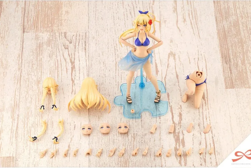 Sousai Shojo Teien Plastic Model Kit 1/10 Ritsuka Saeki (Swim Style) 16 cm