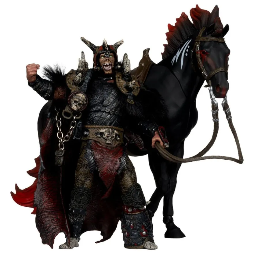 Spawn Action Figur 2er-Set Bloodaxe with Horse (Spawn: The Dark Ages) 18 cm