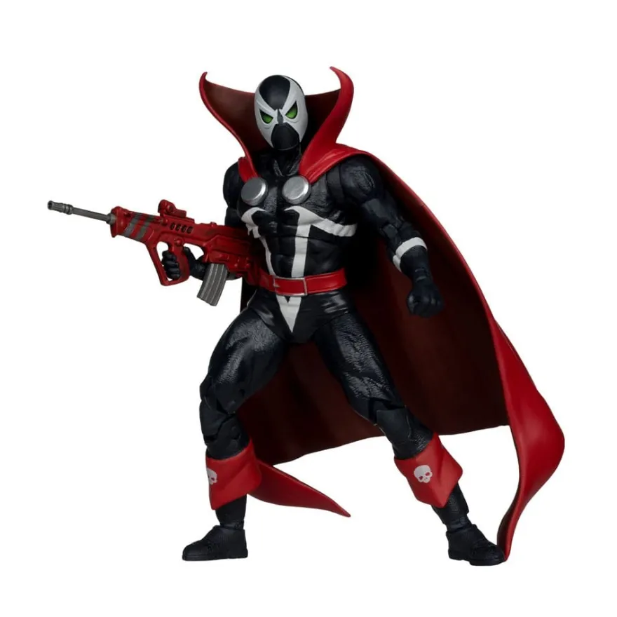 Spawn Page Punchers Actionfigur Spawn 1977 Red and Black (Chase) Red Platinum Edition 18 cm