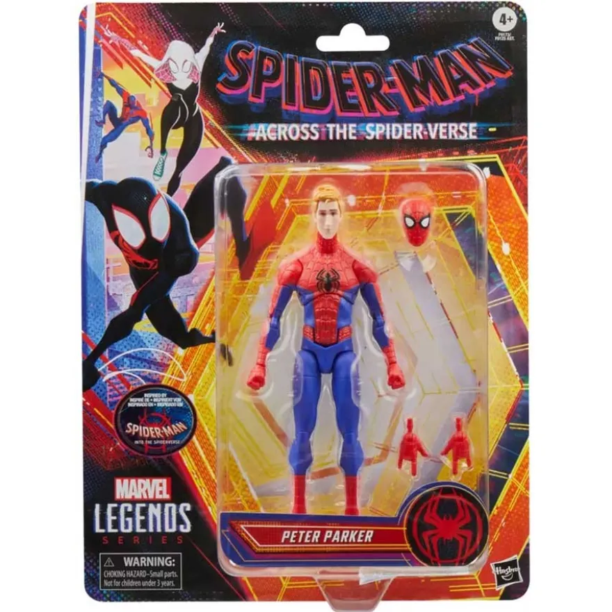 Spider-Man Across The Spider-Verse Marvel Legends Series Wave 2 Peter Parker