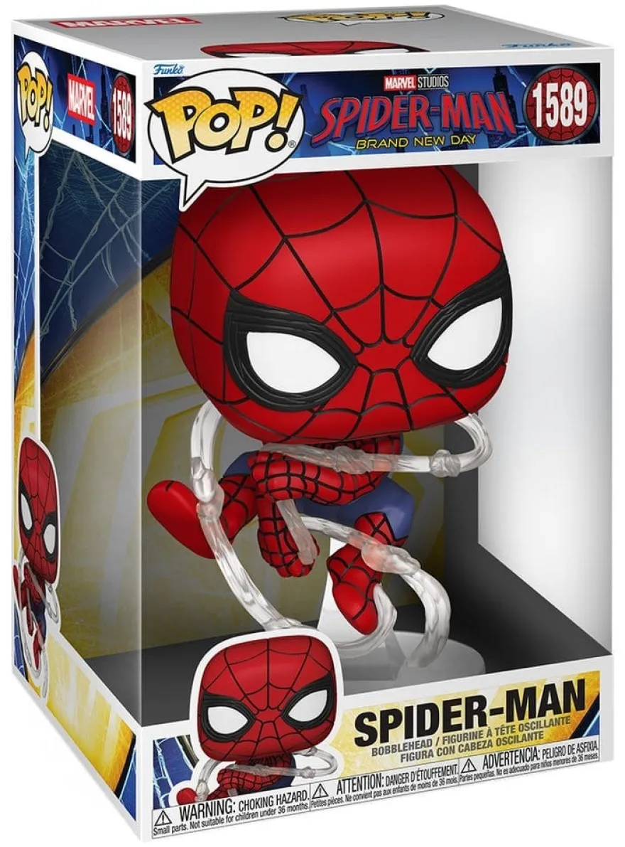 Spider-Man: Brand New Day Super Sized Jumbo POP! Vinyl Figur Spider-Man 25 cm