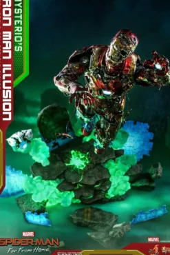 Spider-Man Far From Home Movie Masterpiece Actionfigur 1/6 Mysterio's Iron Man Illusion