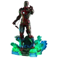 Spider-Man Far From Home Movie Masterpiece Actionfigur 1/6 Mysterio's Iron Man Illusion