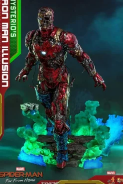 Spider-Man Far From Home Movie Masterpiece Actionfigur 1/6 Mysterio's Iron Man Illusion