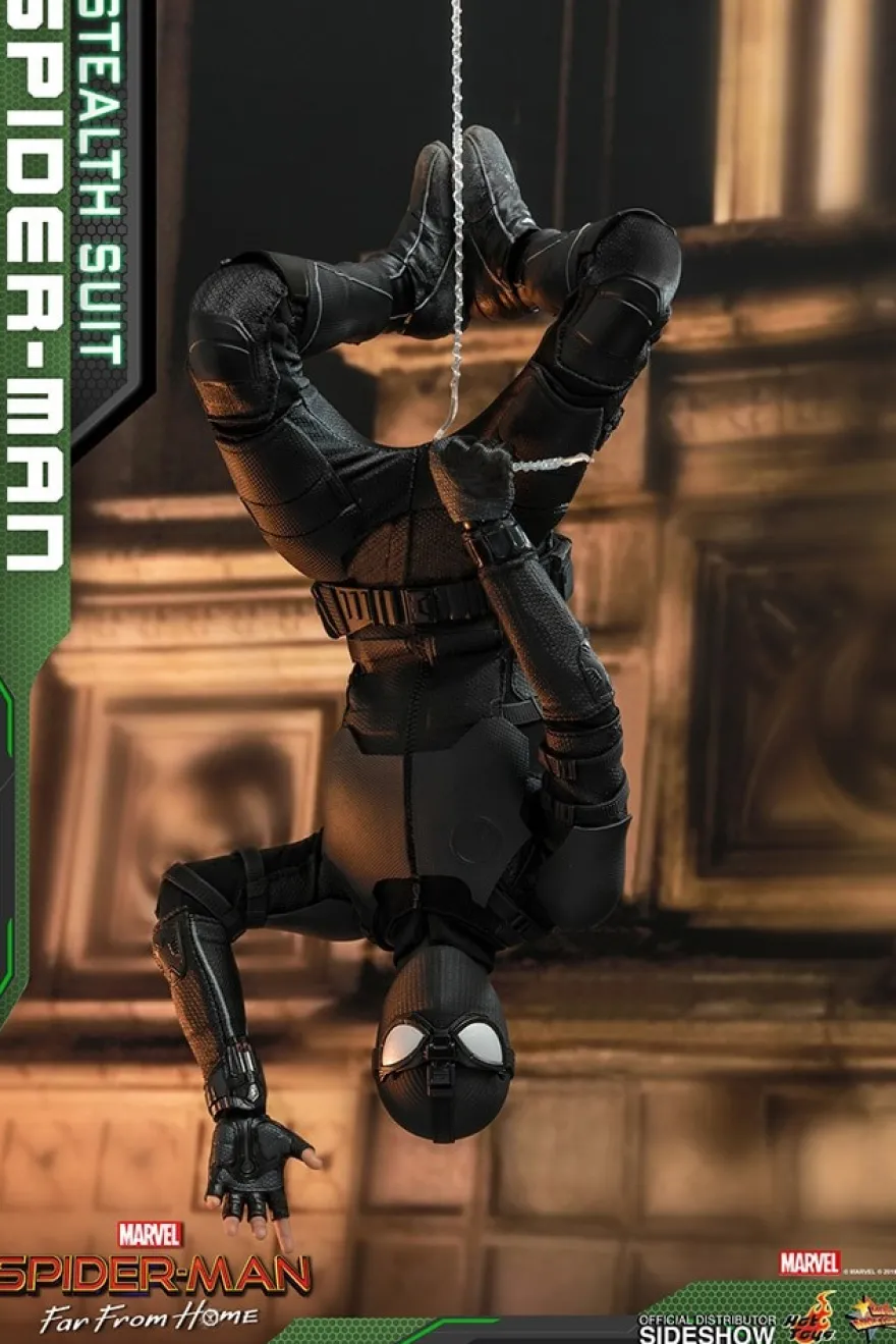 Spider-Man Far From Home Movie Masterpiece Actionfigur 1/6 Spider-Man (Stealth Suit)