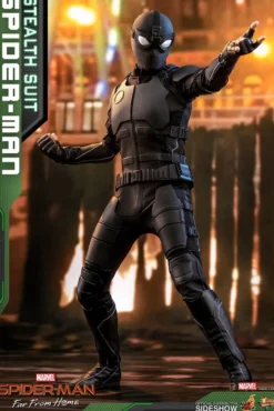 Spider-Man Far From Home Movie Masterpiece Actionfigur 1/6 Spider-Man (Stealth Suit)