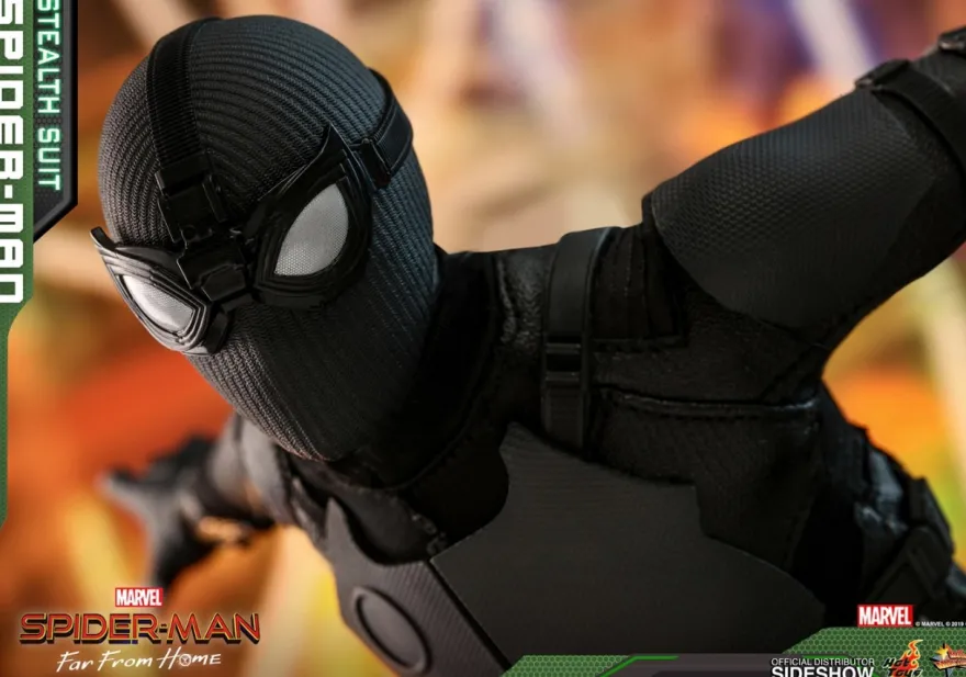 Spider-Man Far From Home Movie Masterpiece Actionfigur 1/6 Spider-Man (Stealth Suit)