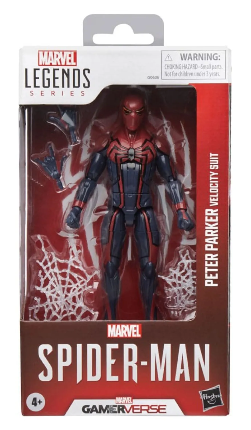 Spider-Man Marvel Legends Gamerverse Actionfigur Peter Parker Velocity Suit 15 cm