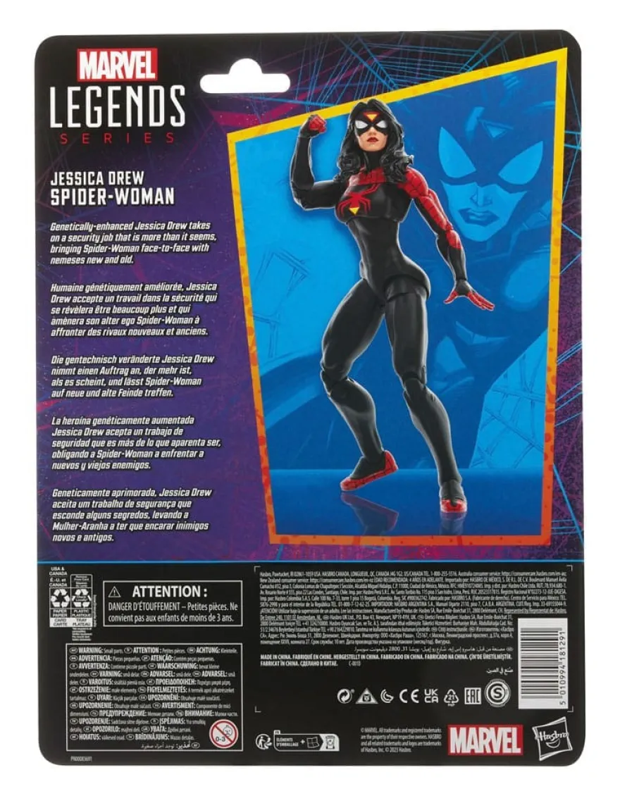 Spider-Man Marvel Legends Retro Actionfigur Jessica Drew Spider-Woman
