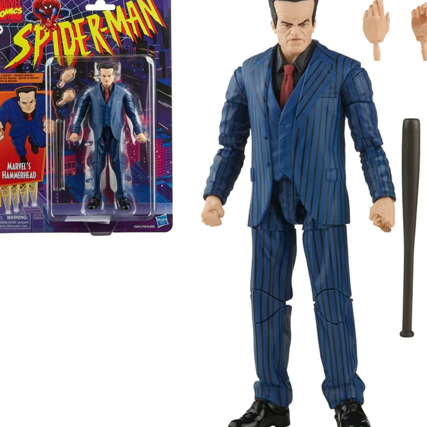 Spider-Man Marvel Legends Retro Actionfigur Hammerhead