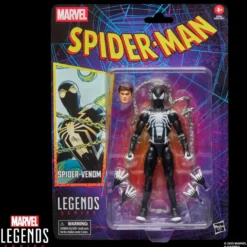 Spider-Man Marvel Legends Retro Cardback Spider-Venom Actionfigur