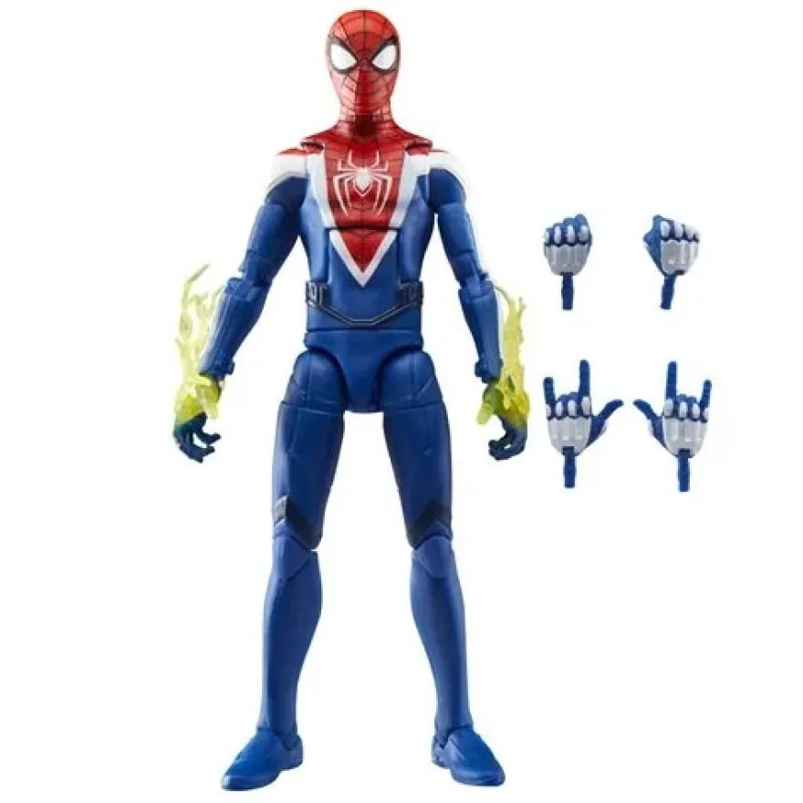 Spider-Man Marvel Legends Series Gamerverse Miles Morales Upgraded Suit Actionfigur