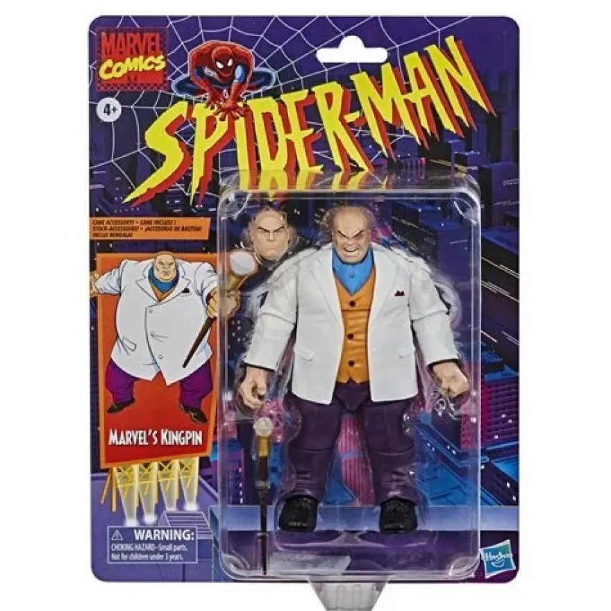 Spider-Man Marvel Legends Series 6-Inch Kingpin Actionfigur - Re Run