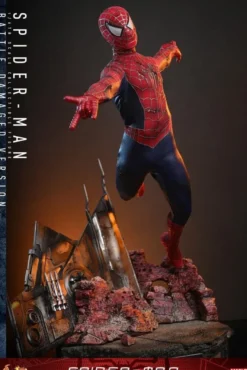 Spider-Man Movie Masterpiece Actionfigur 1/6 Spider-Man (Battle Damaged Version) 30 cm