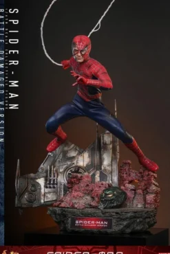 Spider-Man Movie Masterpiece Actionfigur 1/6 Spider-Man (Battle Damaged Version) 30 cm