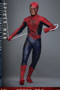 Spider-Man Movie Masterpiece Actionfigur 1/6 Spider-Man (Battle Damaged Version) 30 cm