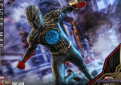 Spider-Man No Way Home Movie Masterpiece Actionfigur 1/6 Spider-Man (Black & Gold Suit)