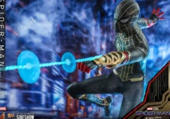 Spider-Man No Way Home Movie Masterpiece Actionfigur 1/6 Spider-Man (Black & Gold Suit)