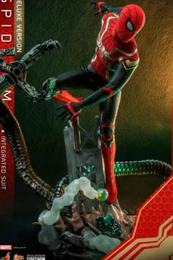 Spider-Man No Way Home Movie Masterpiece Actionfigur 1/6 Spider-Man (Integrated Suit) Deluxe Version