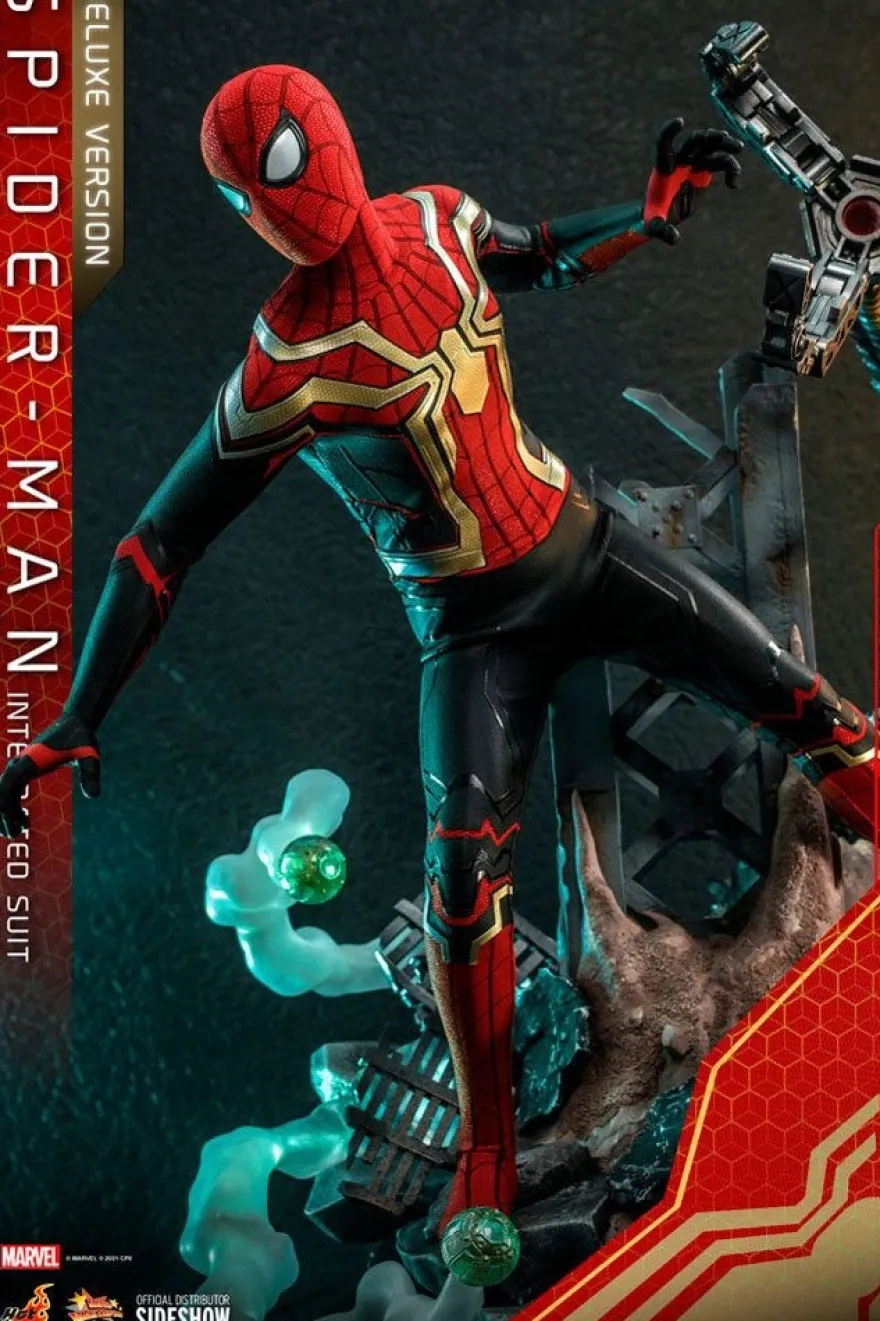 Spider-Man No Way Home Movie Masterpiece Actionfigur 1/6 Spider-Man (Integrated Suit) Deluxe Version