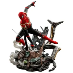Spider-Man No Way Home Movie Masterpiece Actionfigur 1/6 Spider-Man (Integrated Suit) Deluxe Version