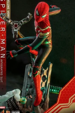 Spider-Man No Way Home Movie Masterpiece Actionfigur 1/6 Spider-Man (Integrated Suit) Deluxe Version