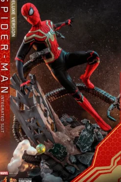 Spider-Man No Way Home Movie Masterpiece Actionfigur 1/6 Spider-Man (Integrated Suit) Deluxe Version