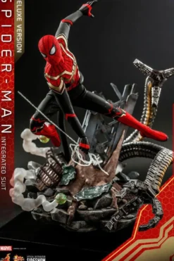 Spider-Man No Way Home Movie Masterpiece Actionfigur 1/6 Spider-Man (Integrated Suit) Deluxe Version