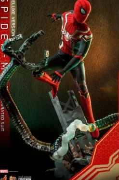 Spider-Man No Way Home Movie Masterpiece Actionfigur 1/6 Spider-Man (Integrated Suit) Deluxe Version
