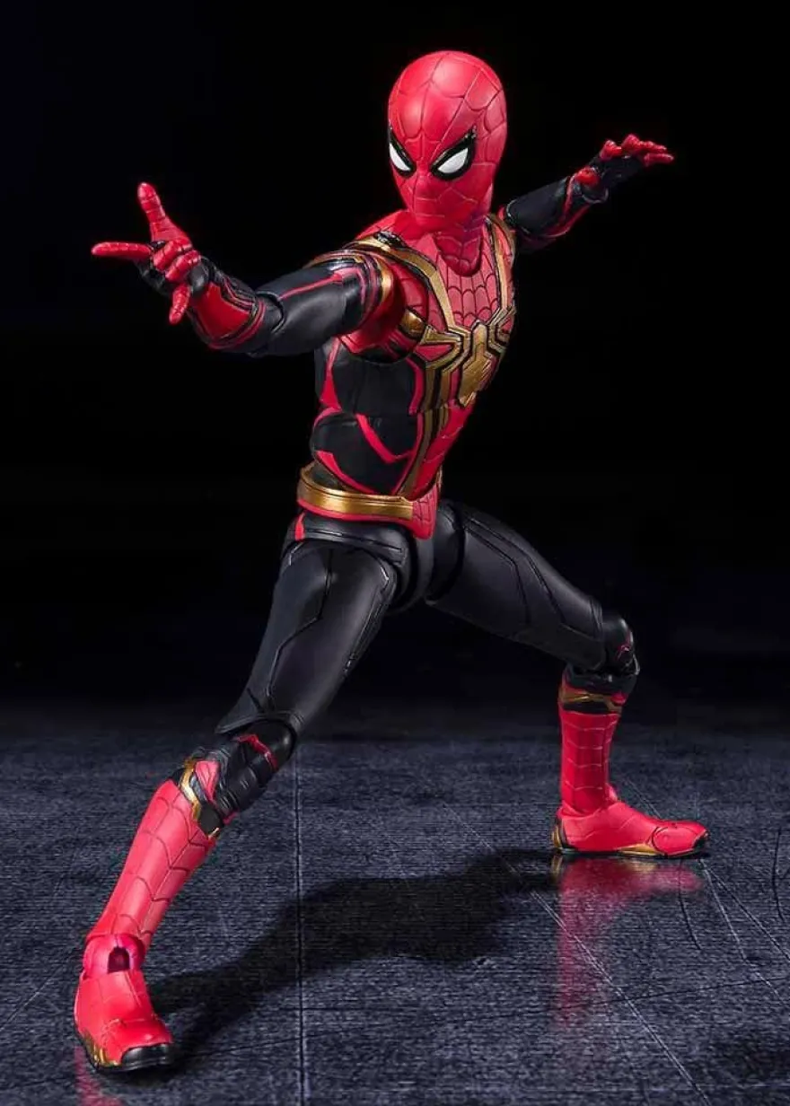 Spider-Man No Way Home S.H. Figuarts Actionfigur Spider-Man (Integrated Suit) Final Battle Edition