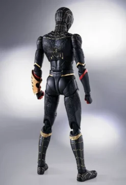 Spider-Man No Way Home S.H. Figuarts Actionfigur Spider-Man (Black & Gold Suit) Special Set