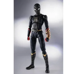 Spider-Man No Way Home S.H. Figuarts Actionfigur Spider-Man (Black & Gold Suit) Special Set