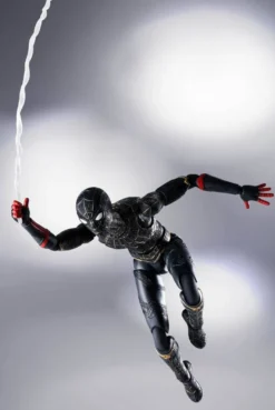 Spider-Man No Way Home S.H. Figuarts Actionfigur Spider-Man (Black & Gold Suit) Special Set