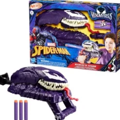 Spider-Man VenomVersus Marvel's Venom Strike Nerf Blaster
