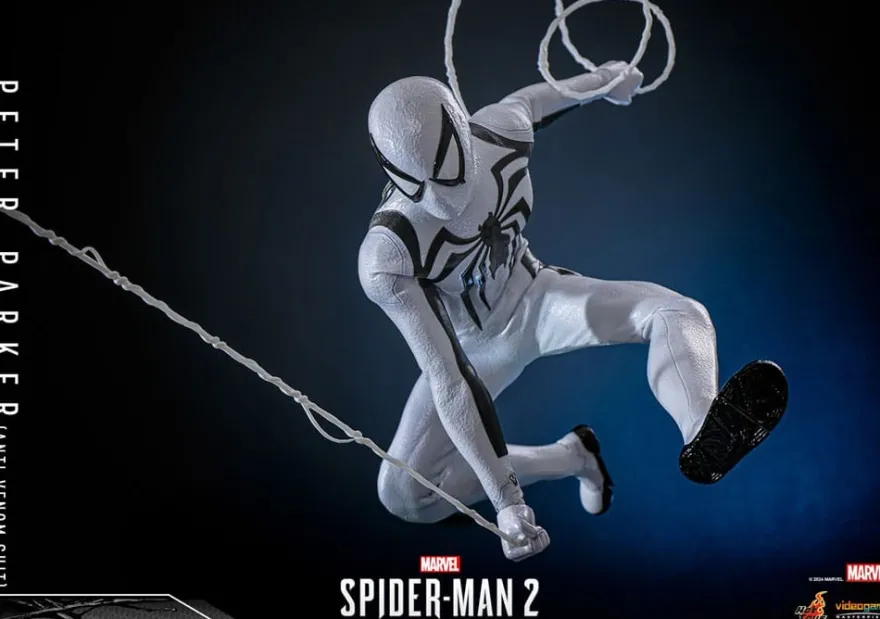 Spider-Man 2 Video Game Masterpiece Actionfigur 1/6 Peter Parker (Anti-Venom Suit) 30 cm